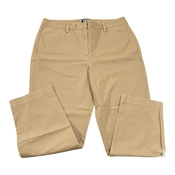 Lands' End Pants - Lands’ End Women’s Chino Crop Pants 20W Desert Tan